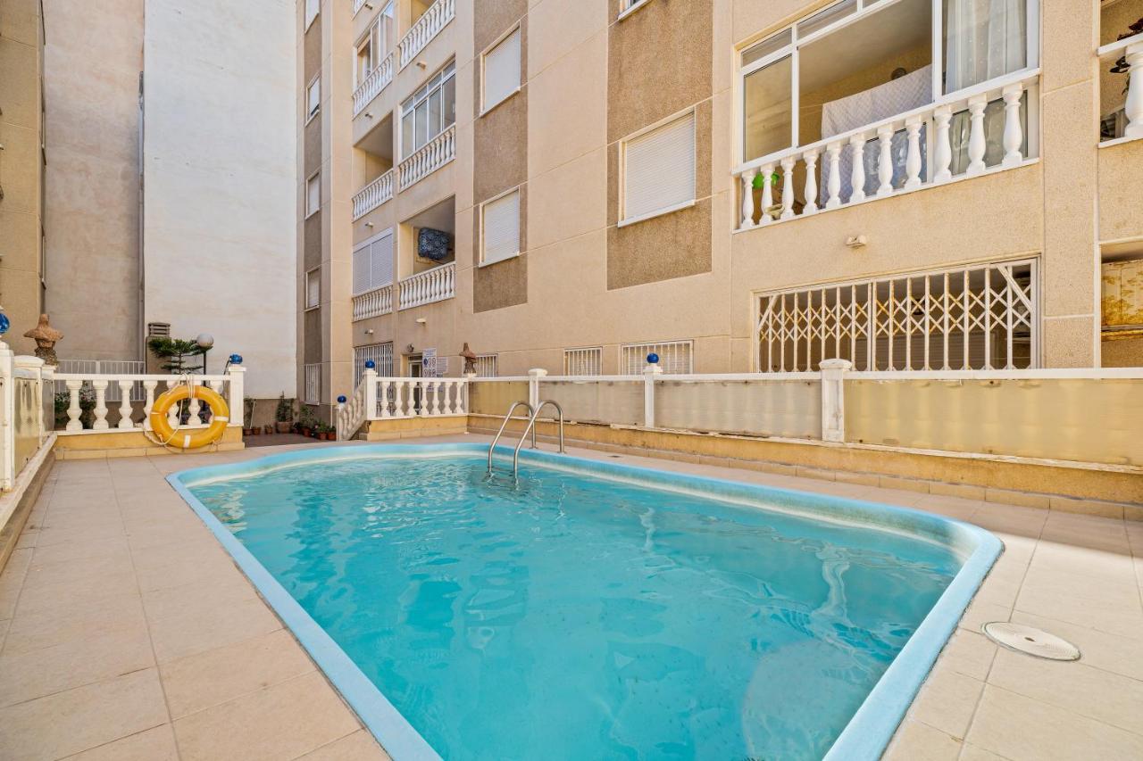 Torrevieja Playa Del Cura Con Vista Al Mar Daire Dış mekan fotoğraf